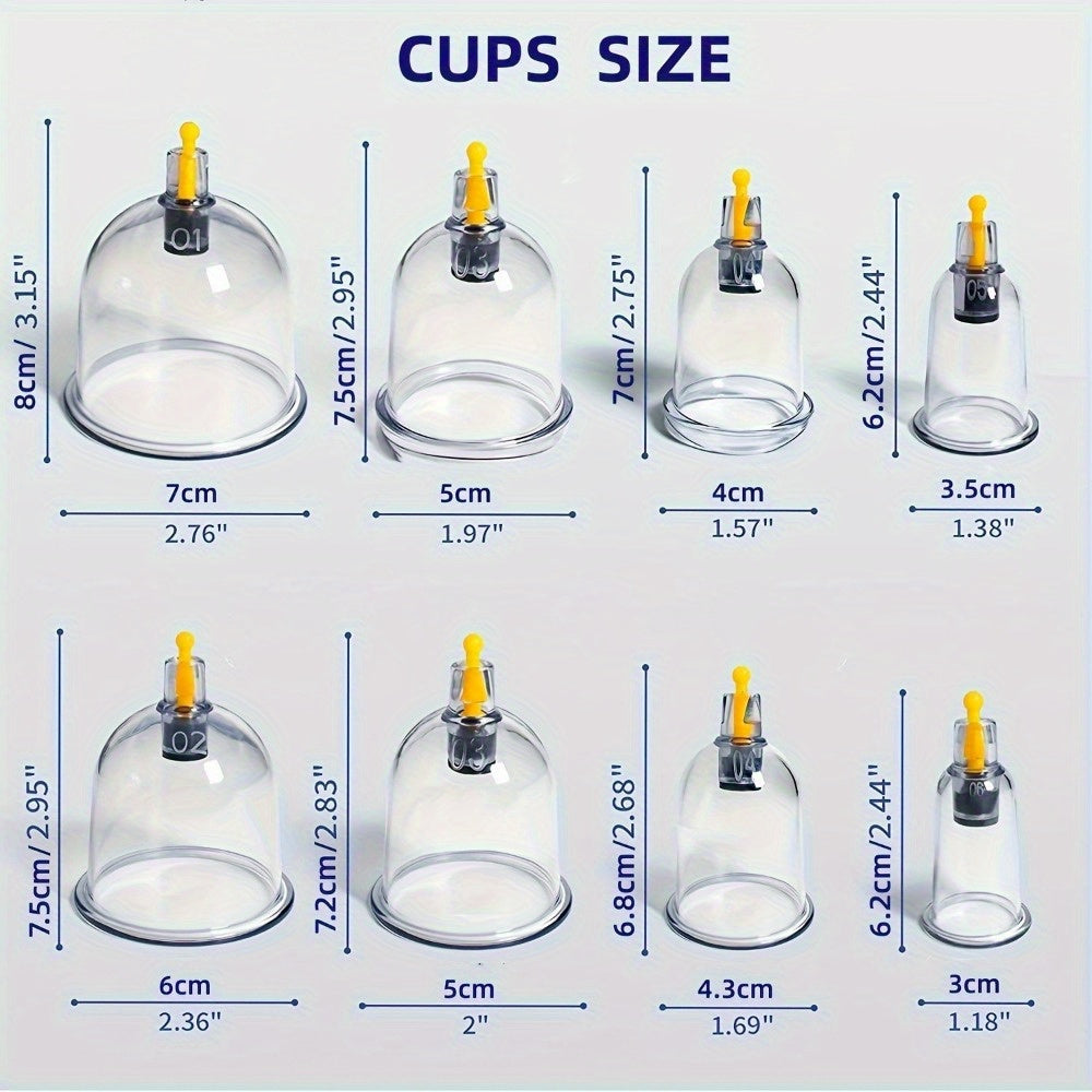 ReviveCupping 12-Piece Cupping Set with Pump